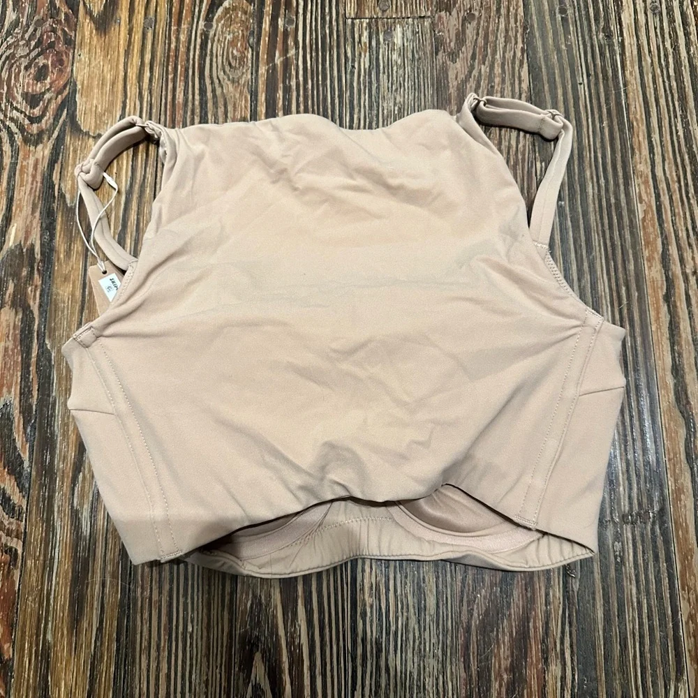 SKIMS NWT FITS EVERYBODY FULL COVERAGE BACK SMOOTHER BRA 32DD Clay - Picture 4 of 4
